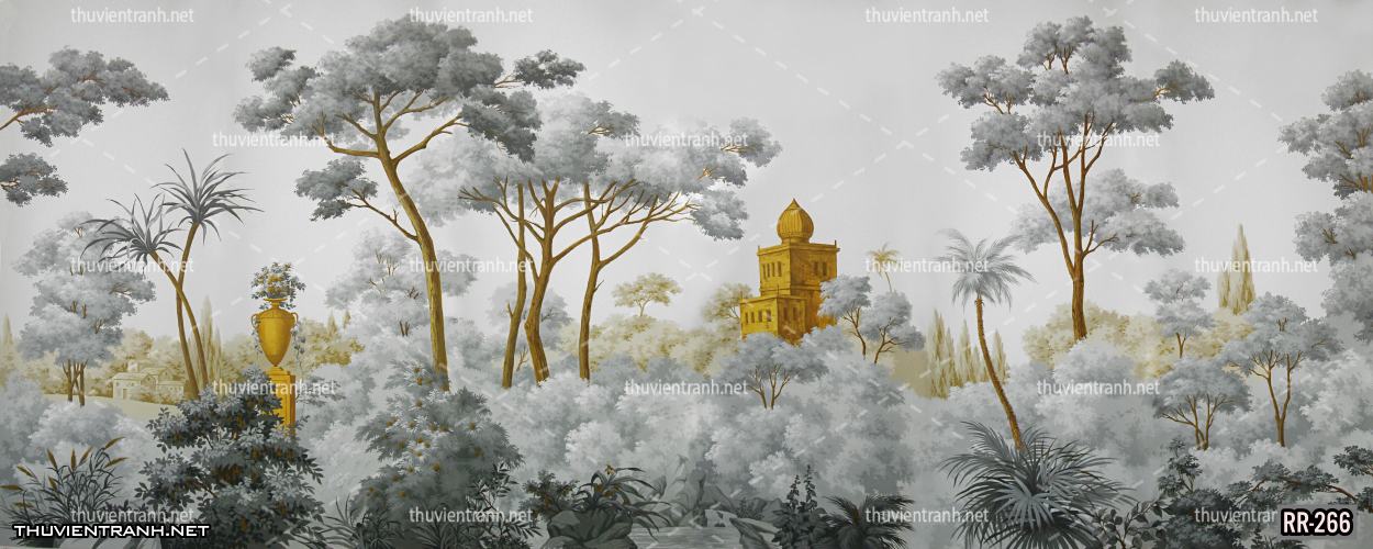 Tranh dán tường rừng rậm nhiệt đới, Tranh vẽ cổ điển, Vintage TropicalRR-266 - Kết quả tìm kiếm tranh tường